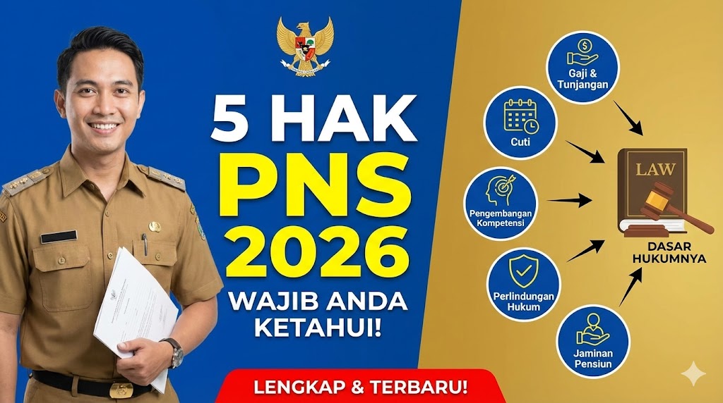 5 Hak PNS 2026 yang Wajib Anda Ketahui Beserta Dasar Hukumnya