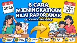 6 Cara Meningkatkan Nilai Rapor Anak di Tahun Ajaran 2026