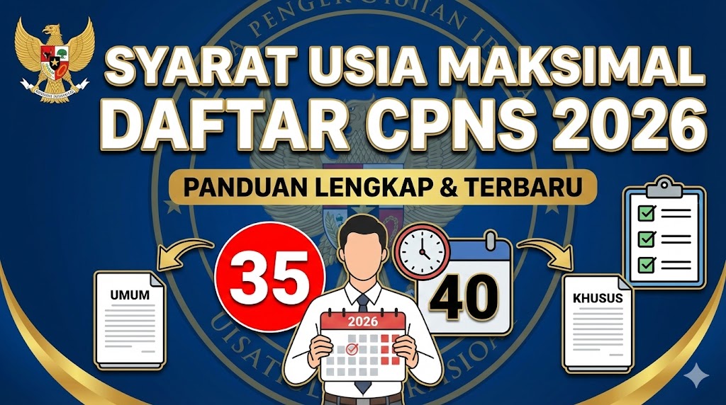 Syarat Usia Maksimal untuk Daftar CPNS 2026: Panduan Lengkap