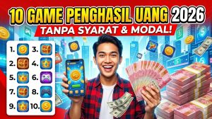 10 Game Penghasil Uang Terpopuler 2026 Tanpa Syarat dan Modal